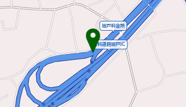 首都圏中央連絡自動車道(茅ヶ崎-大栄) 坂戸IC 外回り 入口の地図画像