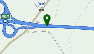 首都圏中央連絡自動車道(茅ヶ崎-大栄) 阿見東IC 内回り 出口の地図画像