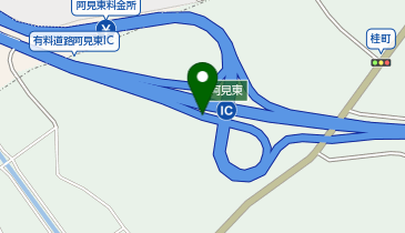 首都圏中央連絡自動車道(茅ヶ崎-大栄) 阿見東IC 内回り 入口の地図画像