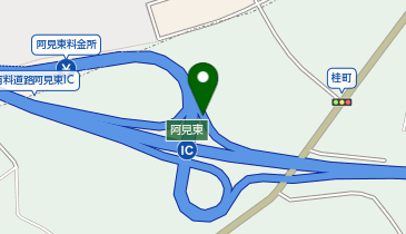 首都圏中央連絡自動車道(茅ヶ崎-大栄) 阿見東IC 外回り 入口の地図画像