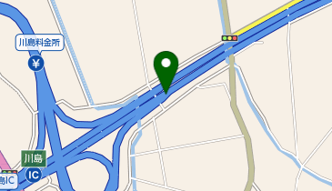 首都圏中央連絡自動車道(茅ヶ崎-大栄) 川島IC 内回り 出口の地図画像