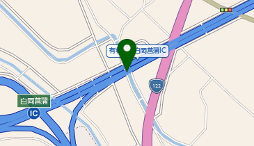 首都圏中央連絡自動車道(茅ヶ崎-大栄) 白岡菖蒲IC 内回り 出口の地図画像