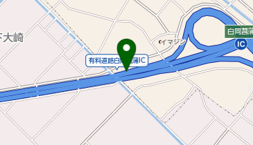 首都圏中央連絡自動車道(茅ヶ崎-大栄) 白岡菖蒲IC 外回り 出口の地図画像