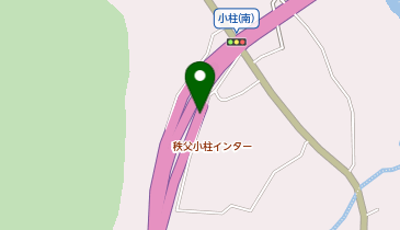 皆野秩父バイパス 秩父小柱IC 下り 入口の地図画像