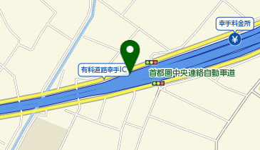 首都圏中央連絡自動車道(茅ヶ崎-大栄) 幸手IC 外回り 出口の地図画像