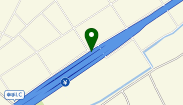 首都圏中央連絡自動車道(茅ヶ崎-大栄) 幸手IC 外回り 入口の地図画像