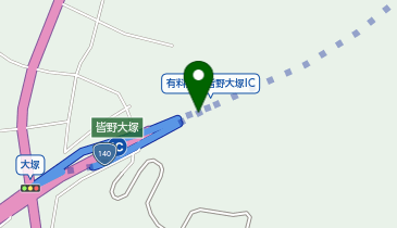 皆野寄居バイパス 皆野大塚IC 下り 出口の地図画像