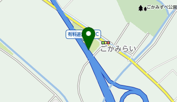 首都圏中央連絡自動車道(茅ヶ崎-大栄) 五霞IC 内回り 出口の地図画像