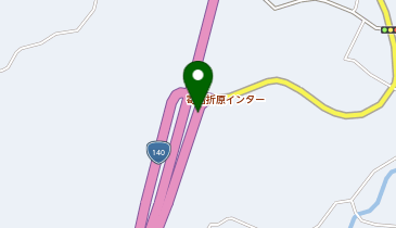 皆野寄居バイパス 寄居折原IC 下り 入口の地図画像