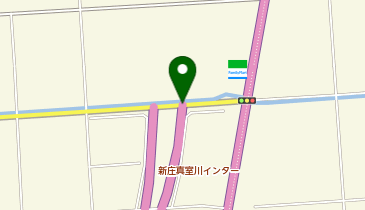 東北中央自動車道 新庄真室川IC 上り 入口の地図画像