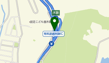 ながさき女神大橋道路 木鉢IC 上り 出口の地図画像