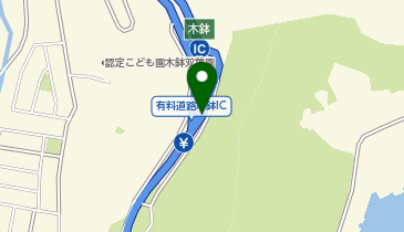 ながさき女神大橋道路 木鉢IC 下り 入口の地図画像