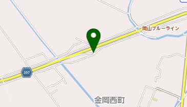 岡山ブルーライン 君津IC(側道) 上り 入口の地図画像