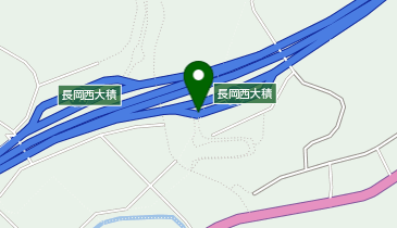 北陸自動車道 長岡西大積スマートIC 上り 出口の地図画像