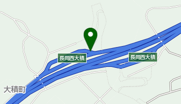 北陸自動車道 長岡西大積スマートIC 下り 入口の地図画像