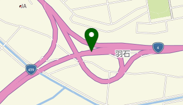 二本松バイパス 羽石 上り 入口の地図画像