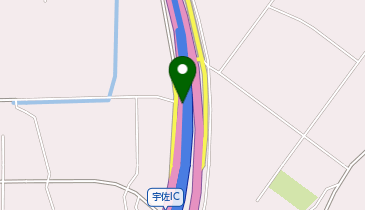 宇佐道路 宇佐IC 上り 入口の地図画像