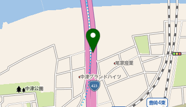 新御堂筋 豊崎 上り 出口の地図画像