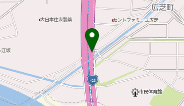 新御堂筋 江坂 上り 入口の地図画像