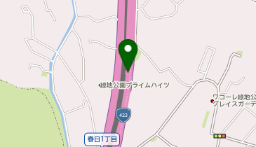 新御堂筋 春日 上り 入口の地図画像
