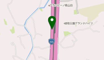 新御堂筋 春日 下り 入口の地図画像