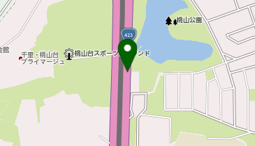 新御堂筋 桃山台 上り 入口の地図画像