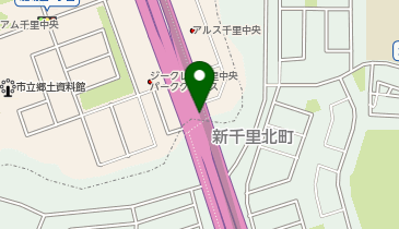 新御堂筋 箕面船場 上り 入口の地図画像