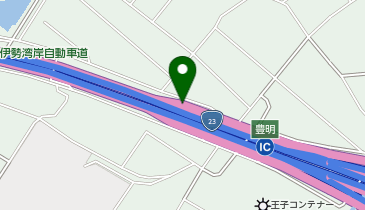 名四国道 豊明IC 上り 出口の地図画像