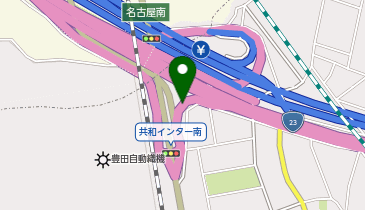 名四国道 共和IC 下り 出口の地図画像