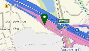 名四国道 共和IC 下り 入口の地図画像