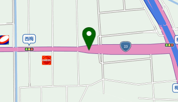 名四国道 梅之郷IC 下り 入口の地図画像