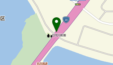 名四国道 藤前流通団地IC 上り 出口の地図画像