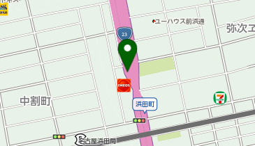 名四国道 北頭IC 下り 出口の地図画像