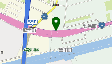 名四国道 竜宮IC 上り 入口の地図画像