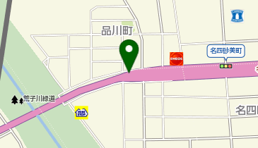 名四国道 寛政IC 上り 出口の地図画像