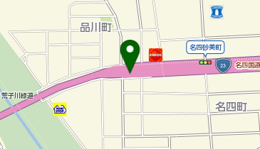 名四国道 寛政IC 下り 入口の地図画像