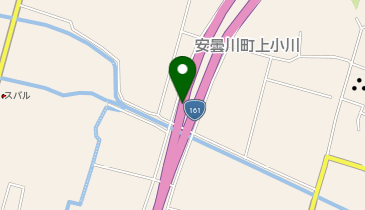 高島バイパス 安曇川南 上り 出口の地図画像