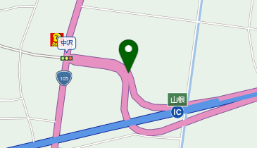 本荘大曲道路(大曲西道路) 山根IC 下り 入口の地図画像