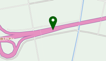 本荘大曲道路(大曲西道路) 飯田IC 上り 出口の地図画像