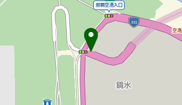 西海岸道路 那覇空港IC 上り 入口の地図画像