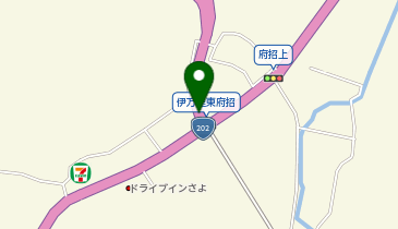 唐津伊万里道路 伊万里東府招IC 上り 入口の地図画像