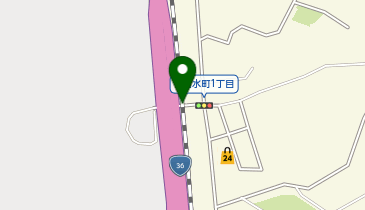 室蘭新道 御前水出入口(御崎) 下り 出口の地図画像