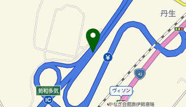 伊勢自動車道 勢和多気IC 下り 出口の地図画像