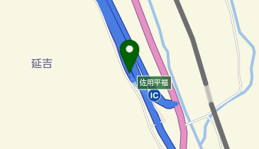 鳥取自動車道(無料区間) 佐用平福IC 下り 入口の地図画像