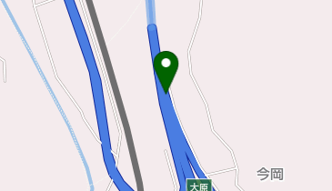 鳥取自動車道(無料区間) 大原IC 上り 出口の地図画像