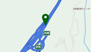 鳥取自動車道(無料区間) 用瀬IC 上り 出口の地図画像