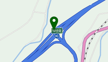 高知自動車道(無料区間) 中土佐IC 上り 入口の地図画像