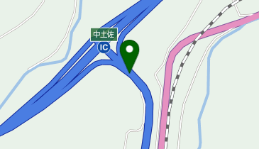 高知自動車道(無料区間) 中土佐IC 下り 入口の地図画像