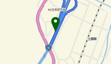 高知自動車道(無料区間) 須崎西IC 上り 出口の地図画像