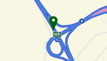 常磐自動車道 相馬IC 下り 入口の地図画像